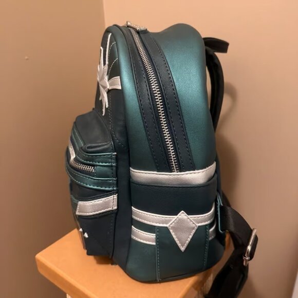 Loungefly Captain Marvel Krull Backpack Plus Bonus Wallet - Picture 3 of 10